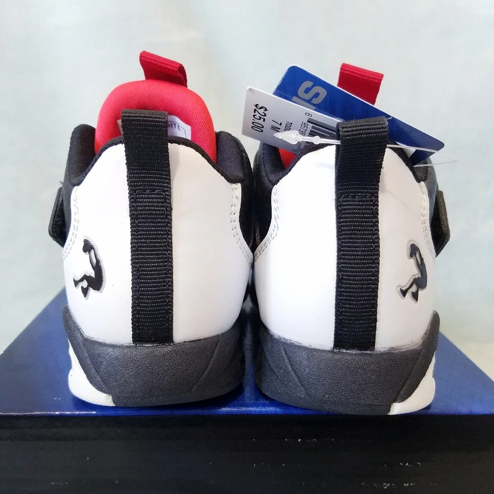 Basketball Shoes Shaq Slip-On Mid Top Toddler Sz 6 New Laceless No Tie Preschool